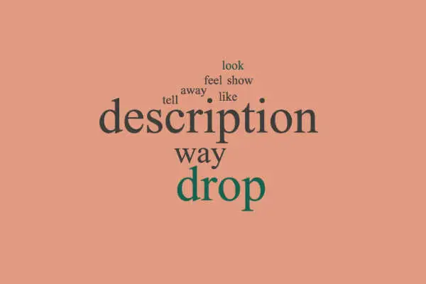 A way to drop description